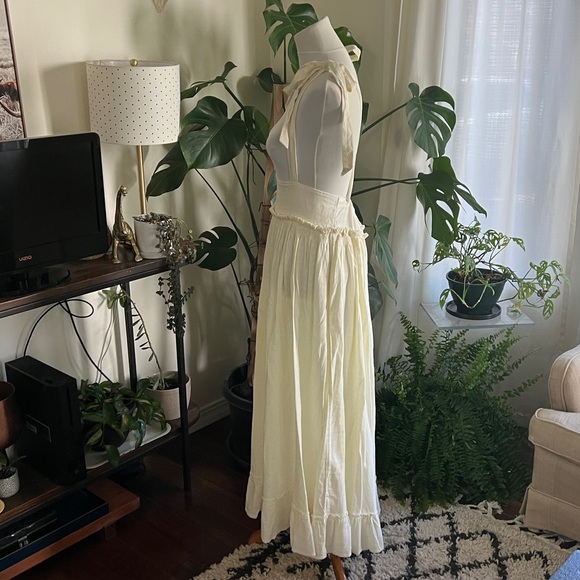 Free People Boho Suspender Jumper Overall Skirt/ Dress S - Picture 13 of 16